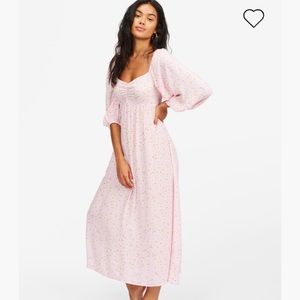 Billabong Swept Away Midi Dress XS